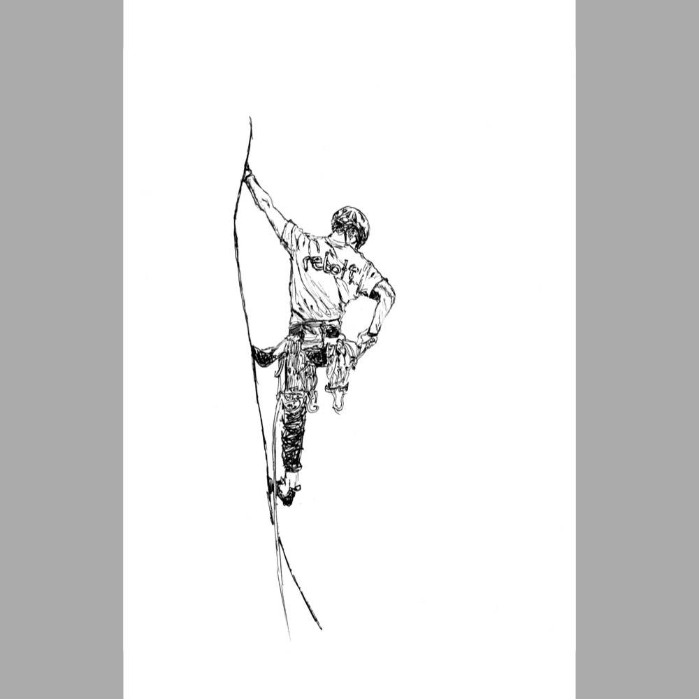 LD Climber - Paper Print