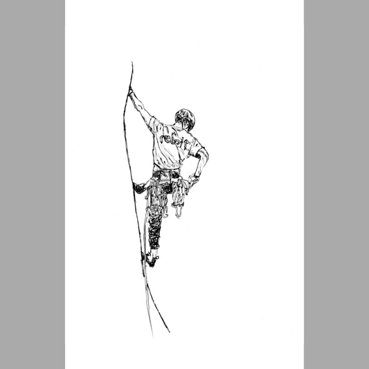 LD Climber - Paper Print