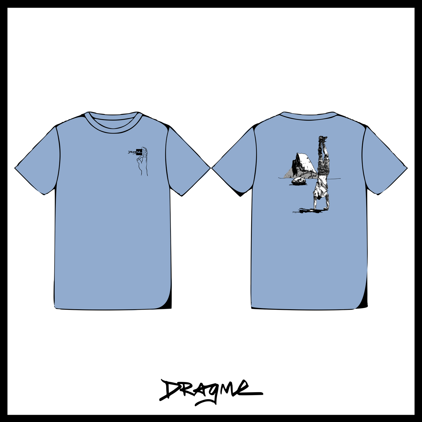 Celebrate T-Shirt - Chalky Blue