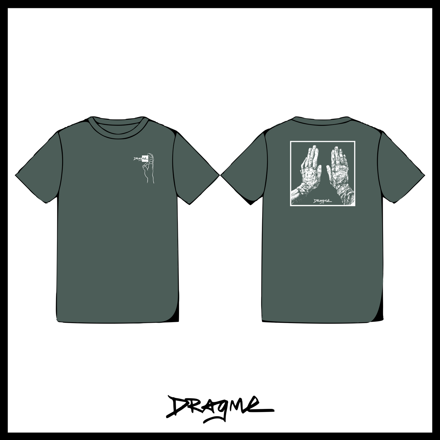 Crack Wrap T-Shirt - Blue Spruce