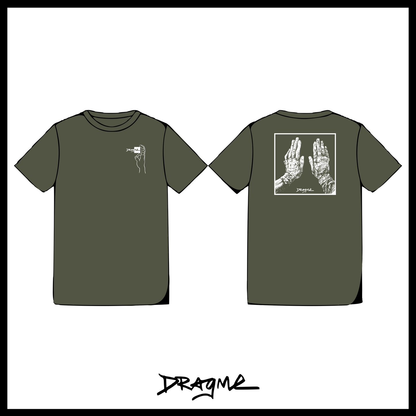 Crack Wrap T-Shirt - Sage