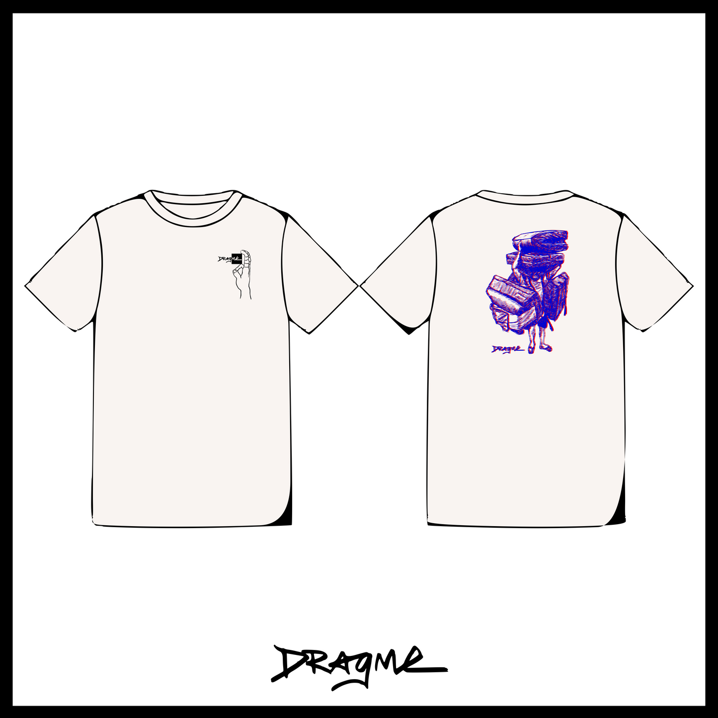 Crash Unit Trippy T-Shirt - White