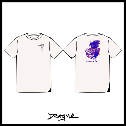 Crash Unit Trippy T-Shirt - White