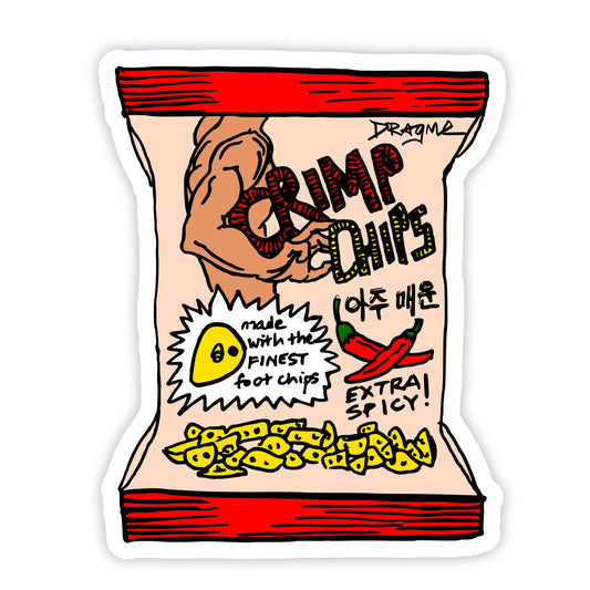 Crimp Chips Sticker