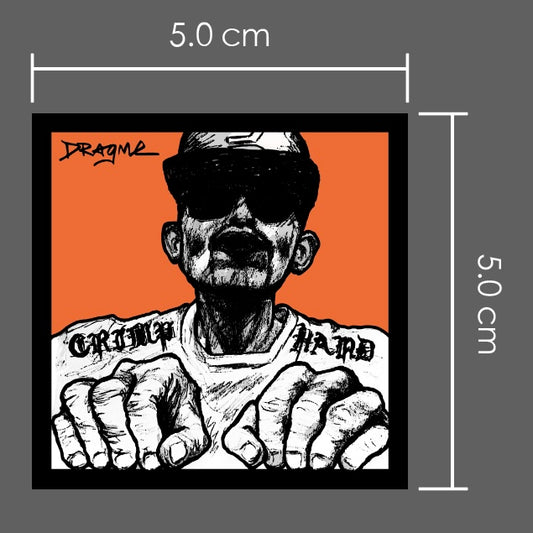 Crimp Hard Sticker