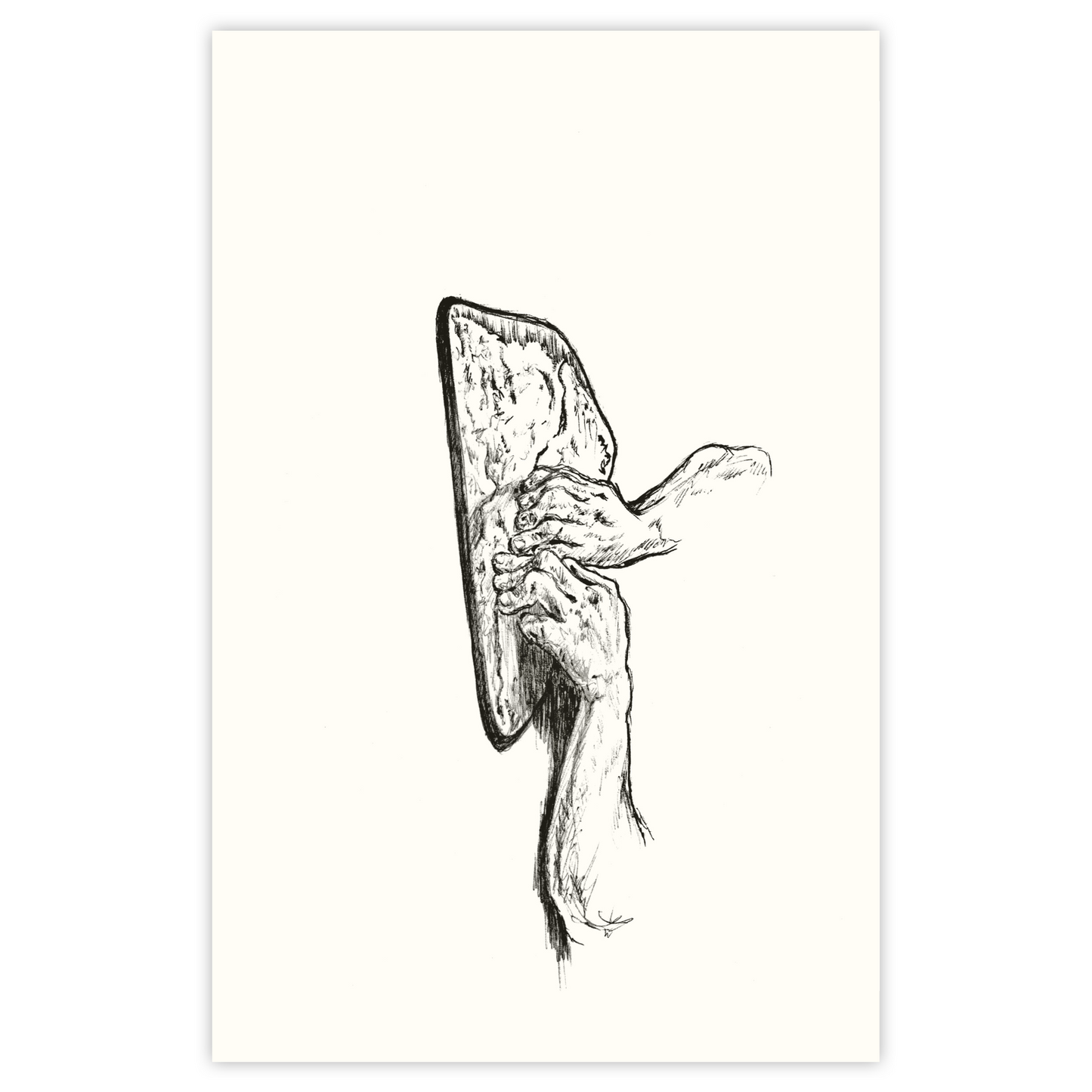 Crimp Match 2 - Paper Print