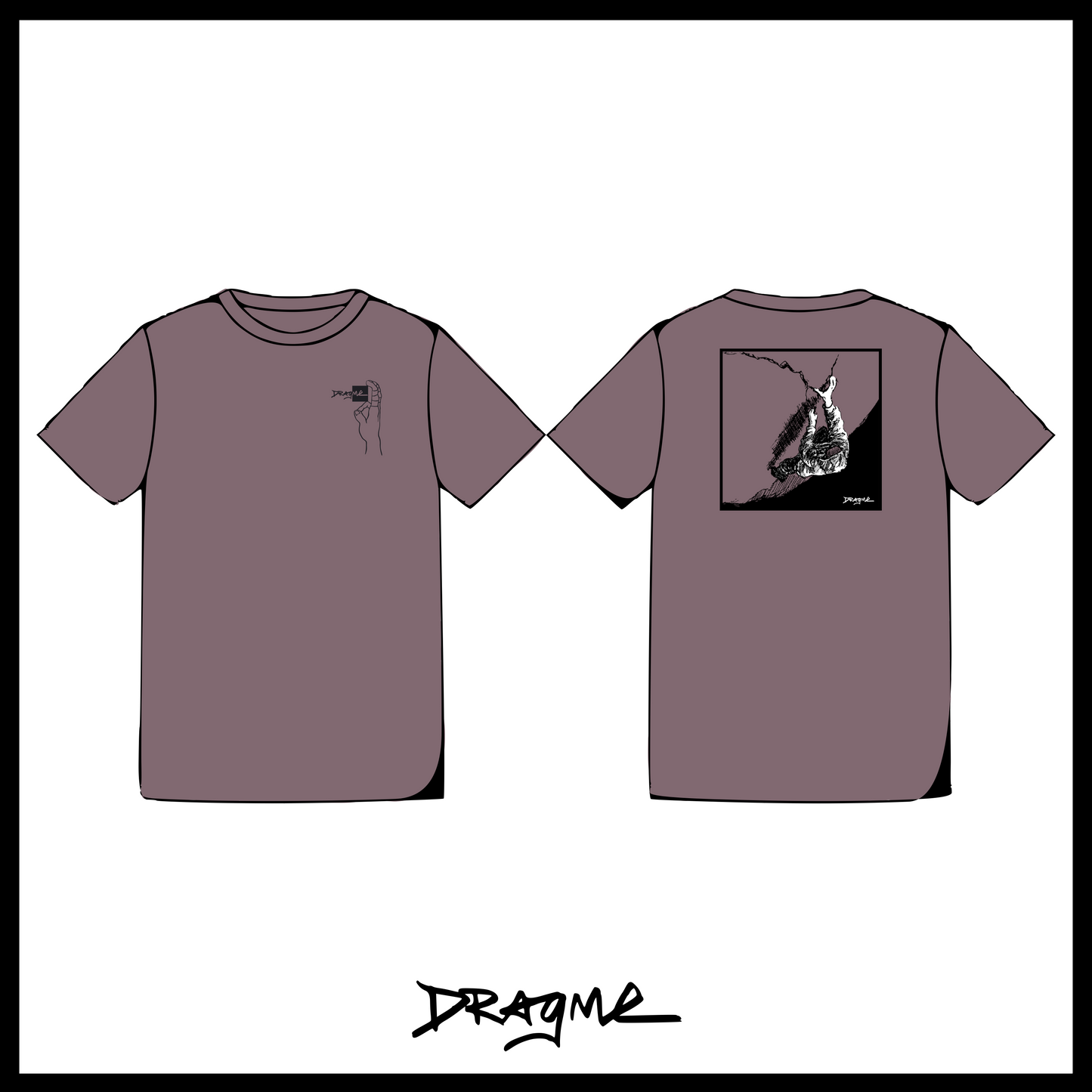 Cross from Mars 01 T-Shirt - Purple