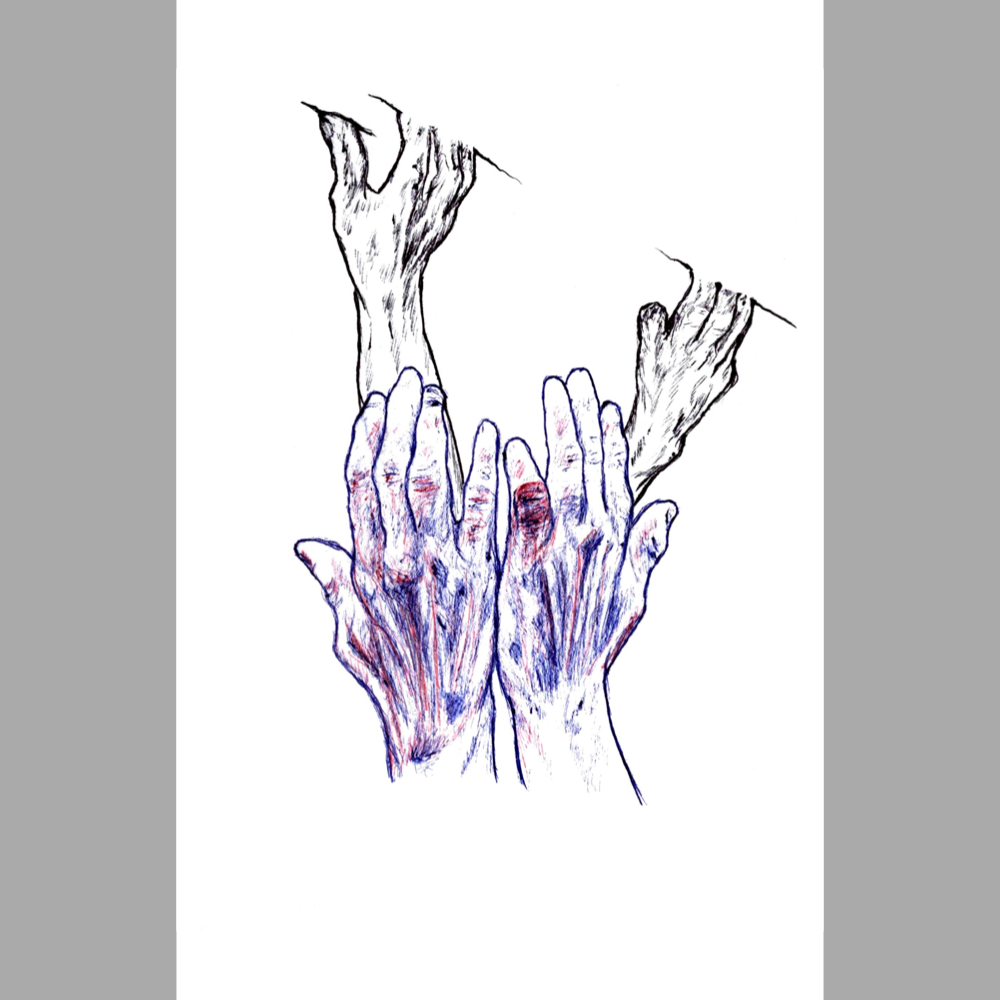 Hands 1 - Paper Print
