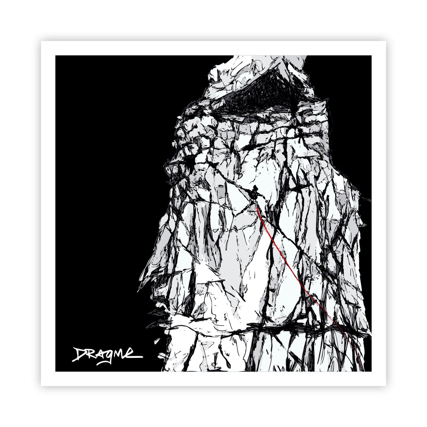 Diagonal Sticker