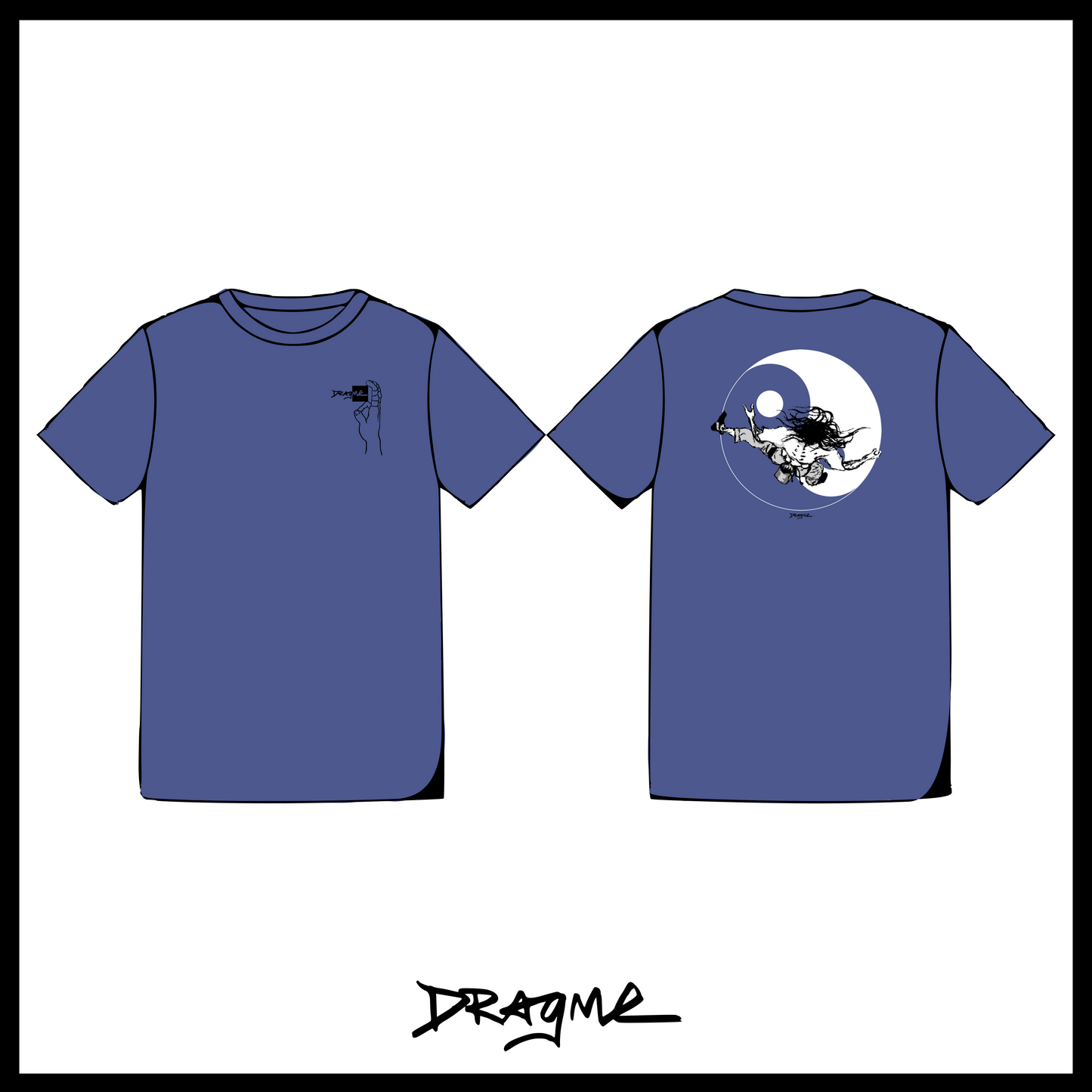Duality 01 T-Shirt - Periwinkle