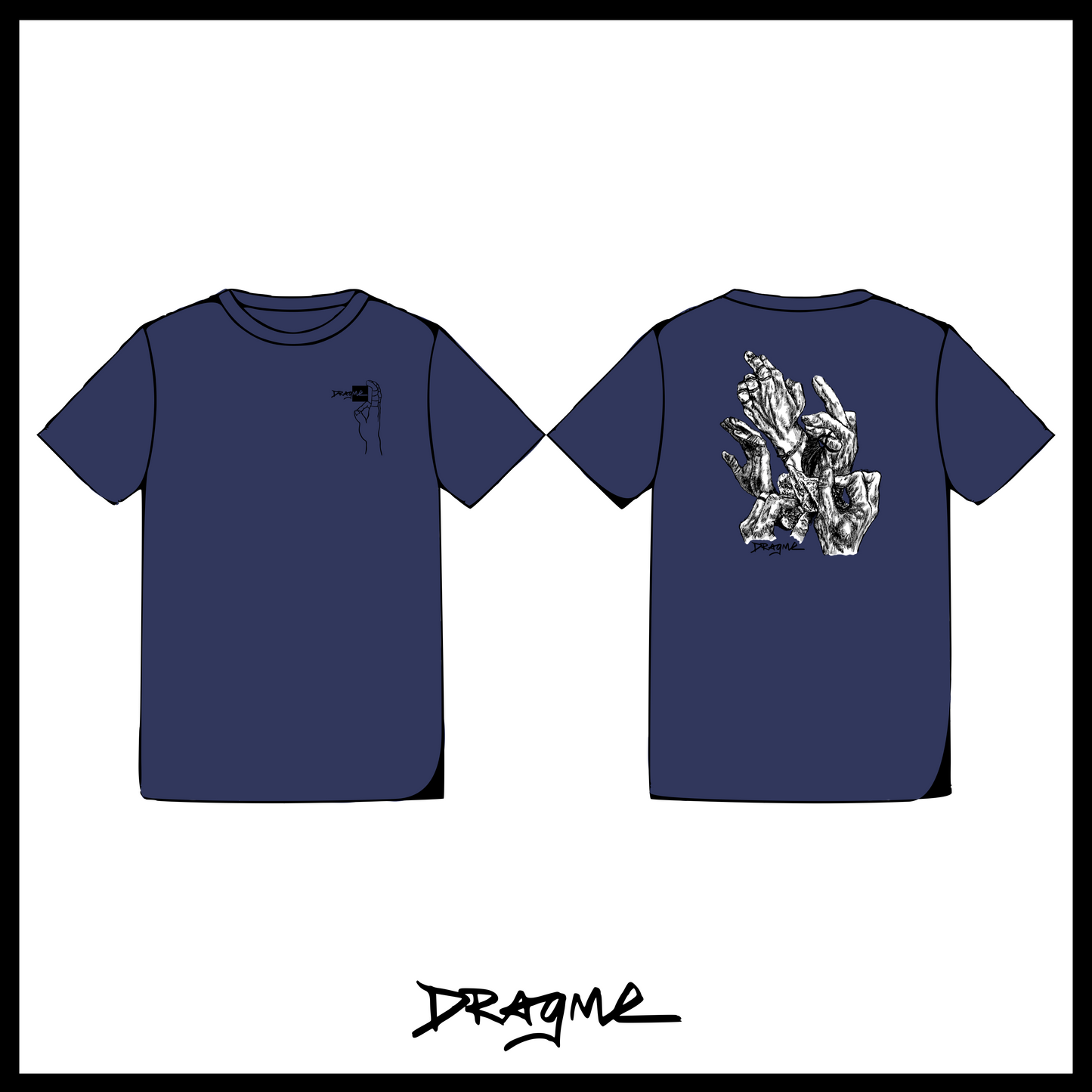 Aesthetic Tape 01 T-Shirt - Midnight