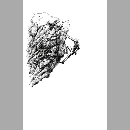Deep Water Solo - Paper Print