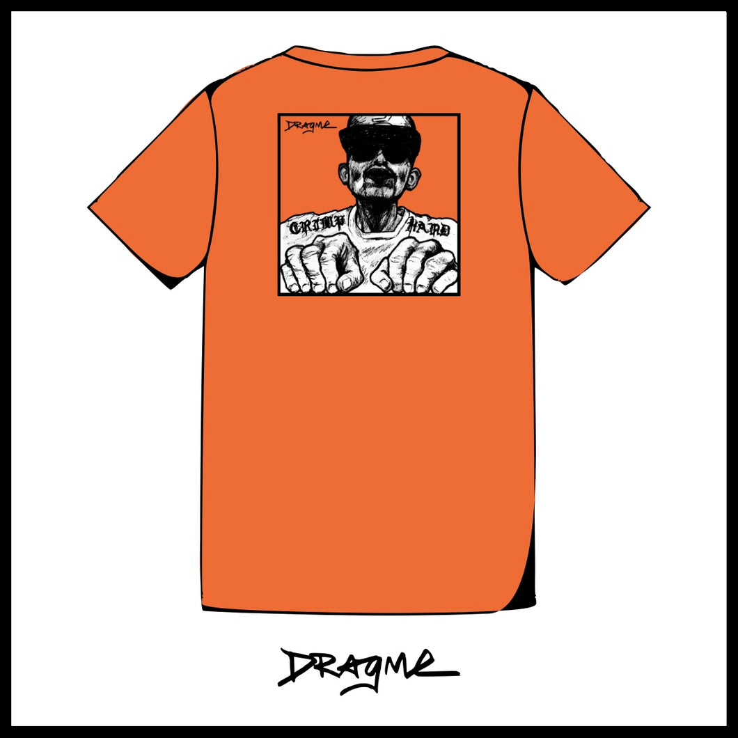 Crimp Hard T-Shirt (Orange)