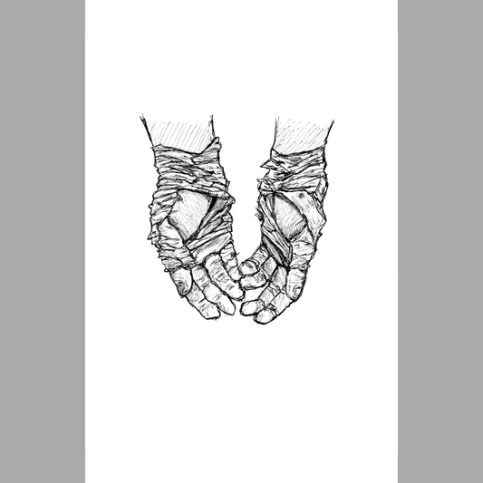 Hand Wrap 3 - Paper Print