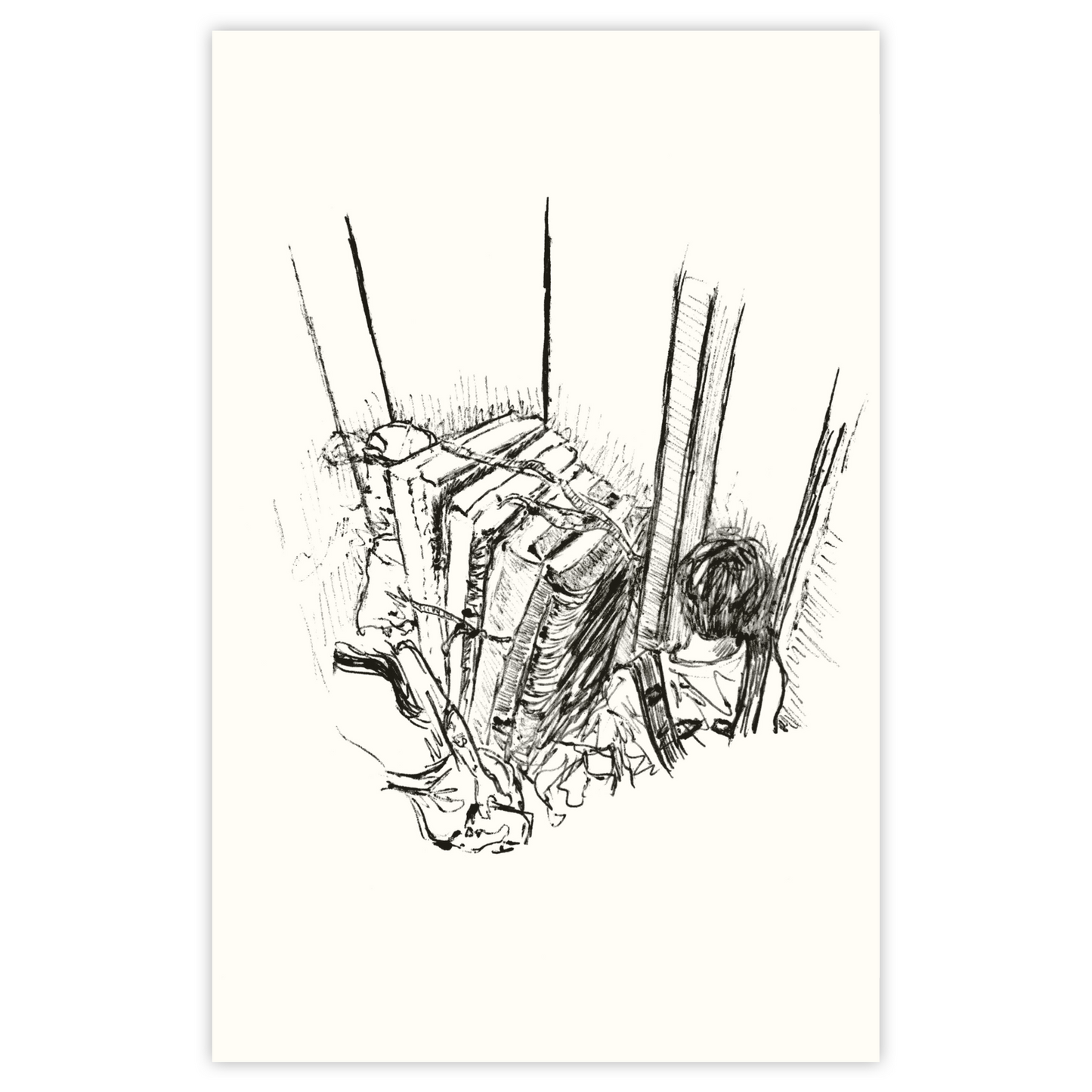 Elevator - Paper Print