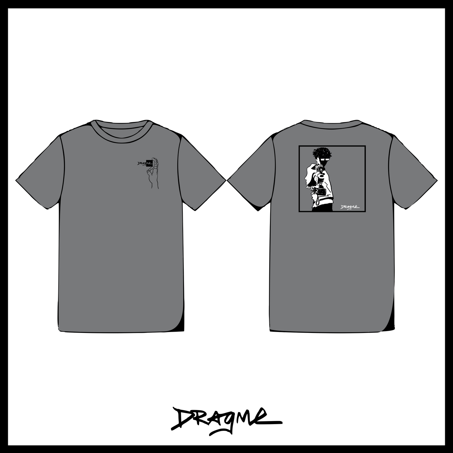Evil Setter T-Shirt - Grey