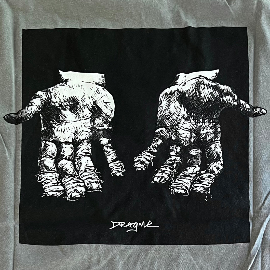 Fingies Ouchies T-Shirt (Pop-Up Special) - Grey - Size M