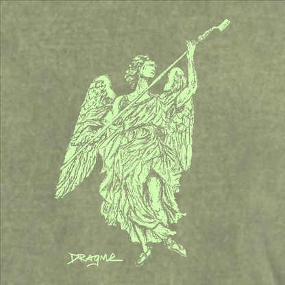 Brush Angel 03 T-Shirt (Glow) - Matcha Mineral Wash
