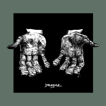 Fingies Ouchies T-Shirt - Moss