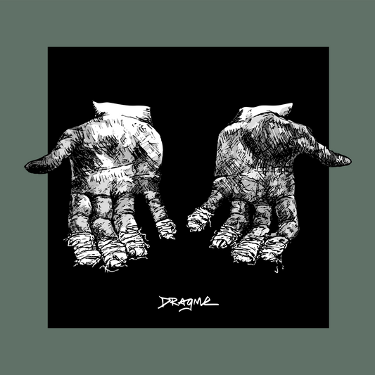 Fingies Ouchies T-Shirt - Moss
