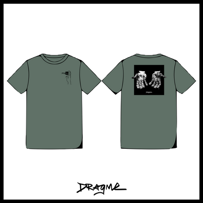 Fingies Ouchies T-Shirt - Moss
