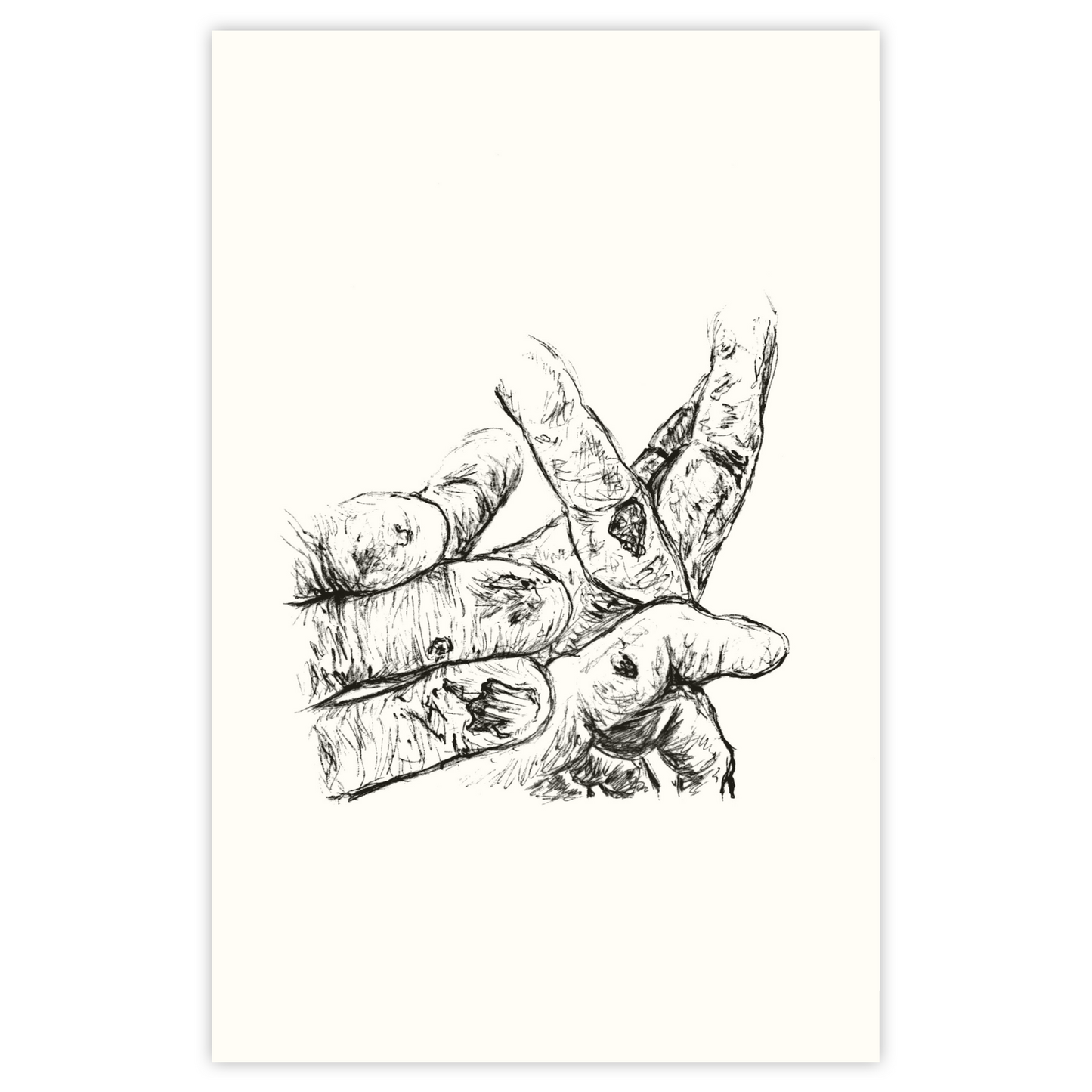 Flappers - Paper Print