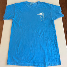 Load image into Gallery viewer, Hanging Flower T-Shirt (Secret Stash) - Summer Blue - Size L
