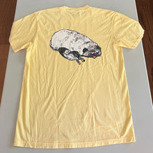 Load image into Gallery viewer, Stinky Dogs T-Shirt (Secret Stash) - Chalky Yellow - Size L
