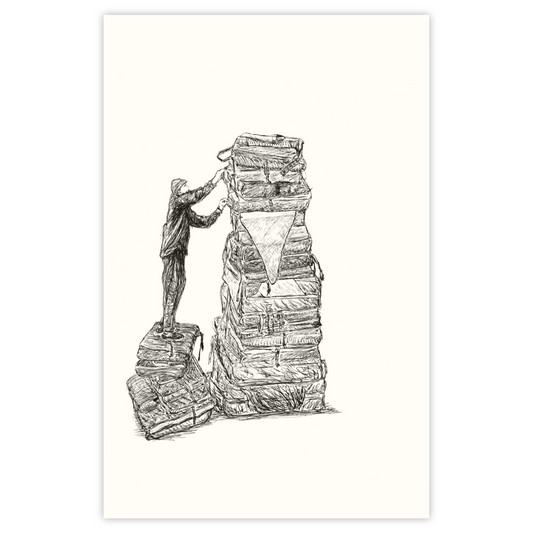 Grilled Cheese - Paper Print