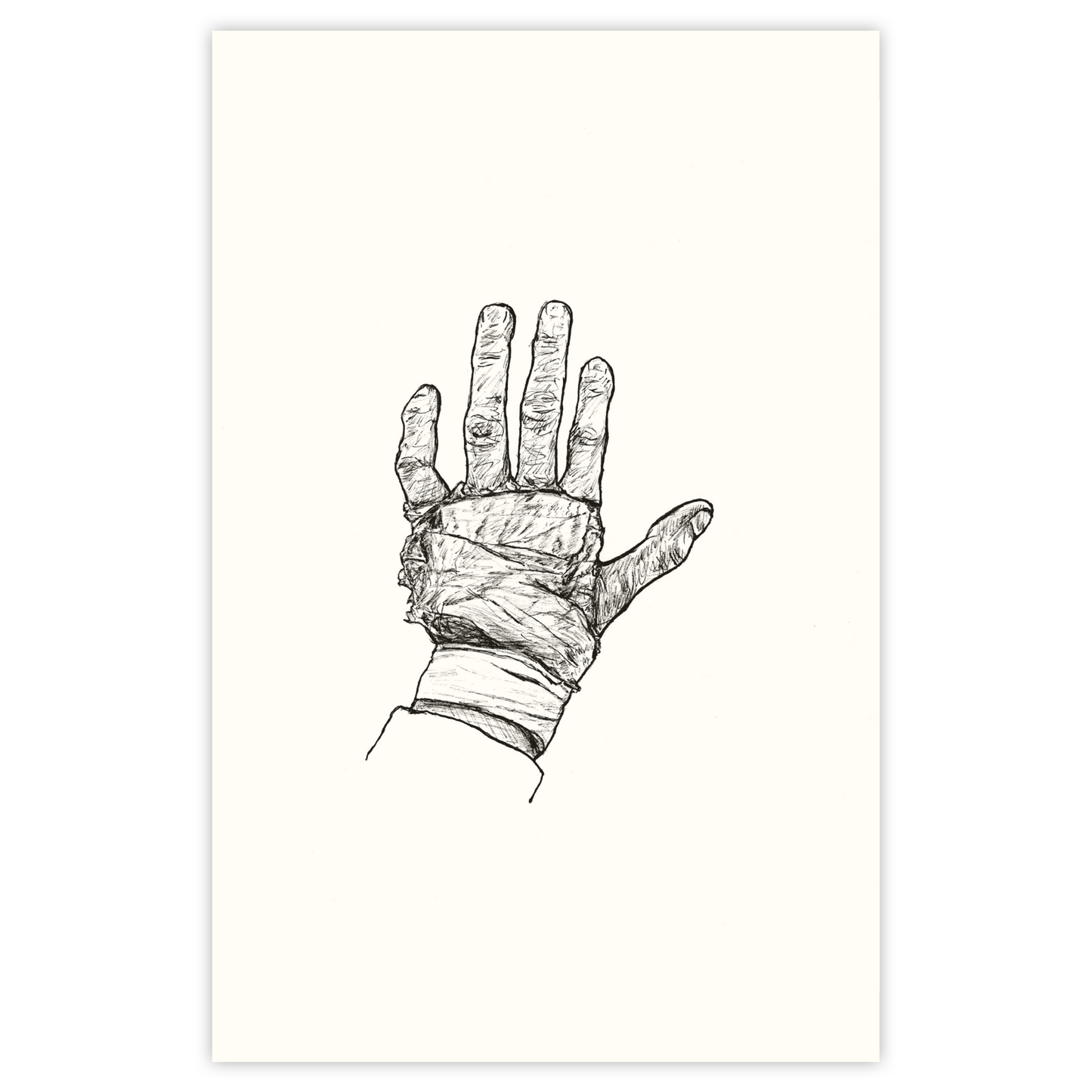 Hand Wrap 2 - Paper Print