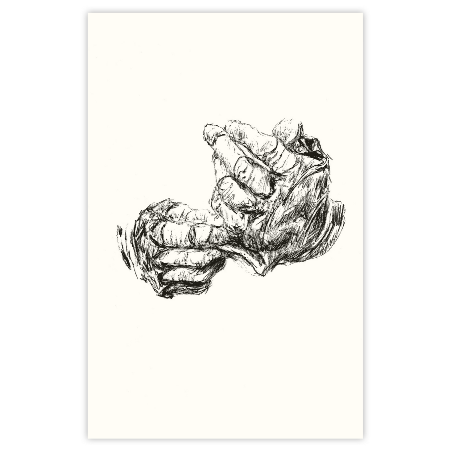 Hand Wrap 4 - Paper Print