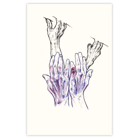 Hands 1 - Paper Print
