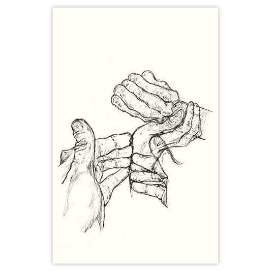 Hands 2 - Paper Print
