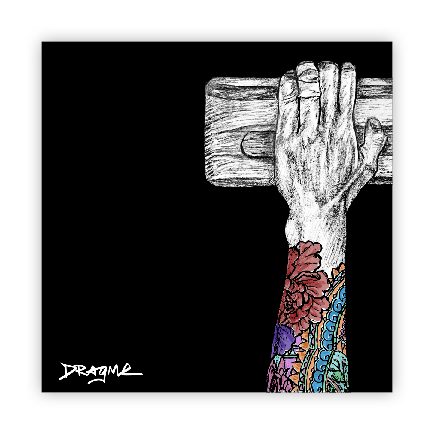 Hanging Flower - Metal Print