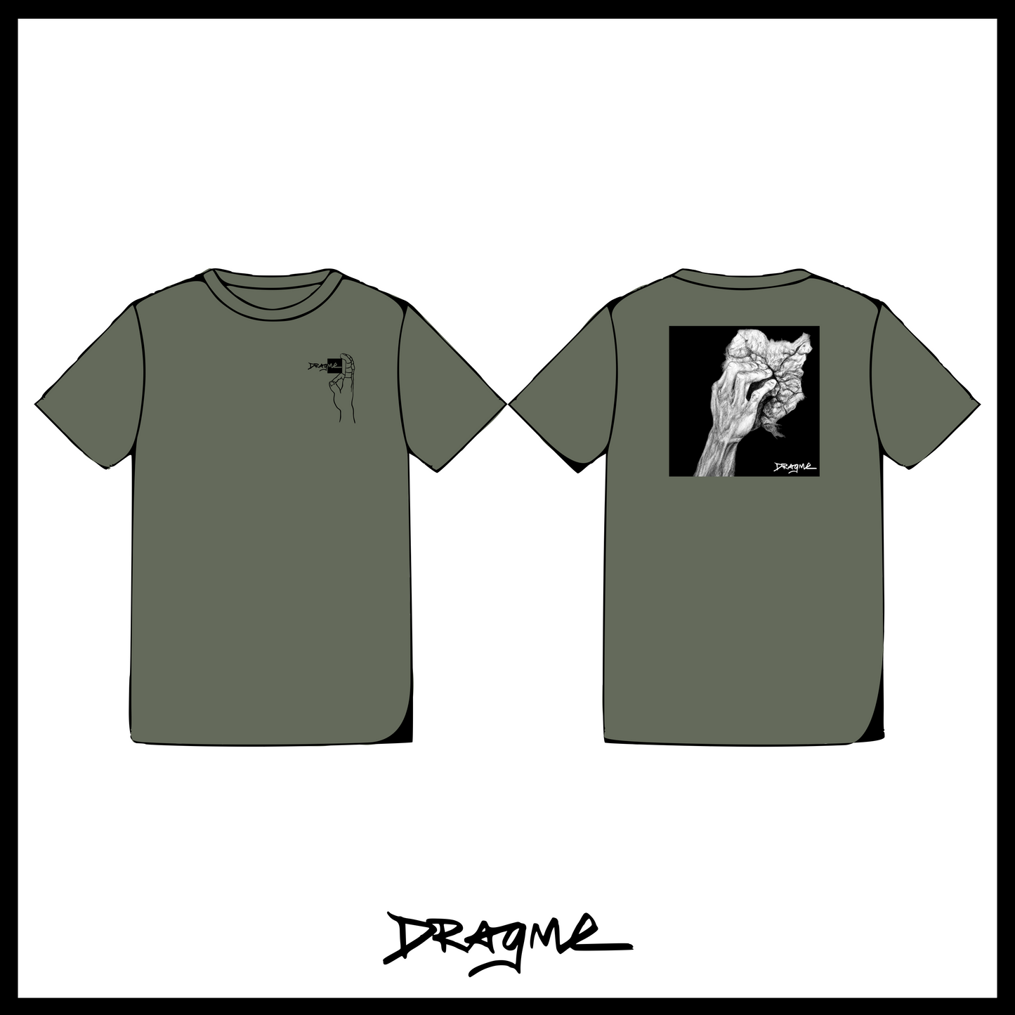 Hey Crimp T-Shirt - Forest Green