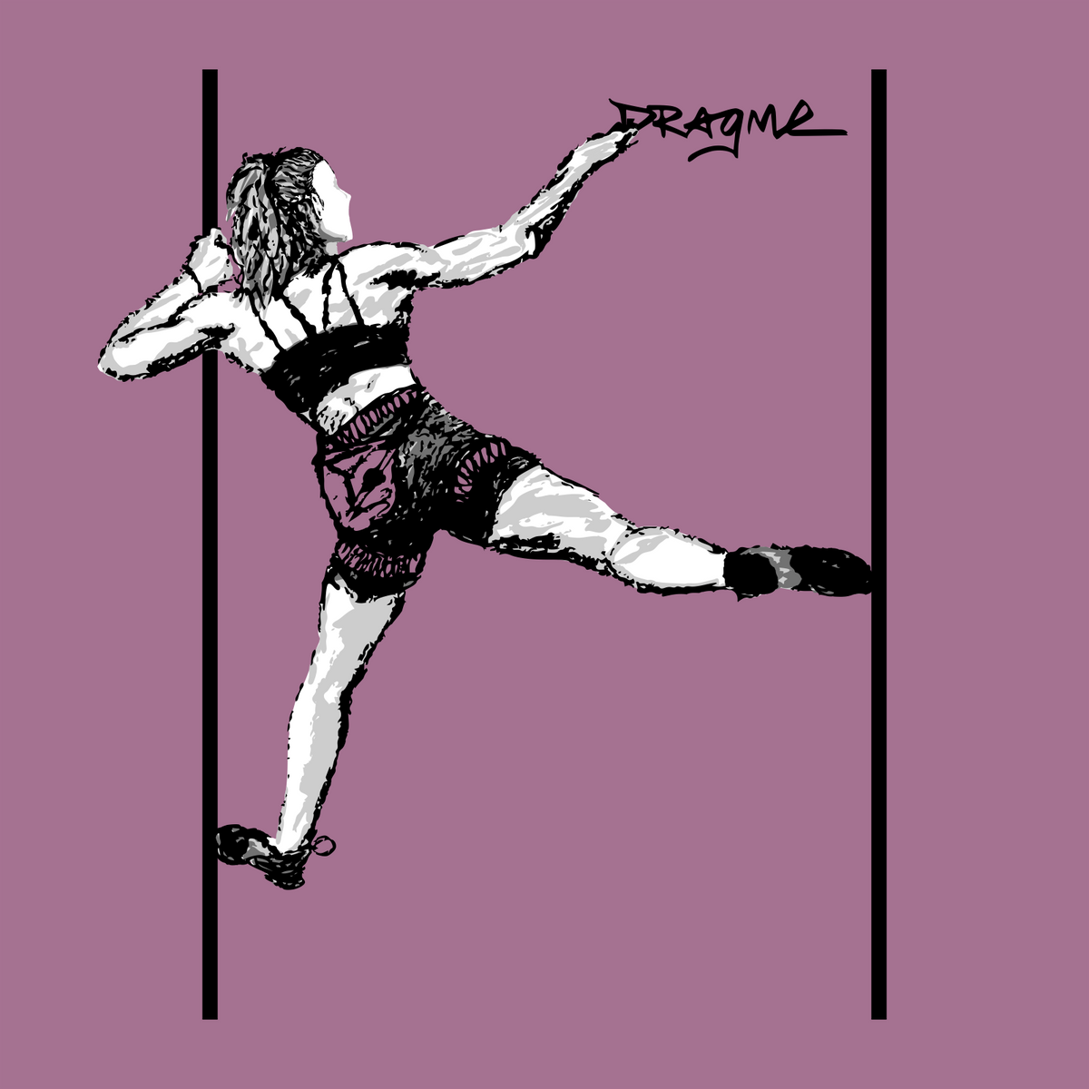 Knee Drop T-Shirt - Dusk