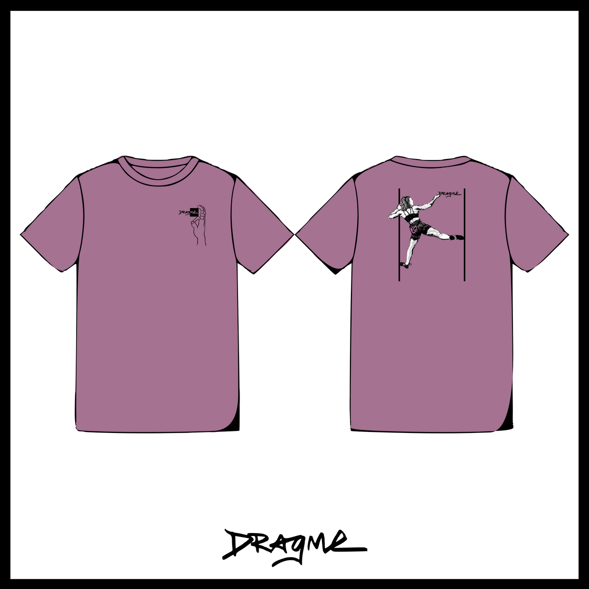 Knee Drop T-Shirt - Dusk