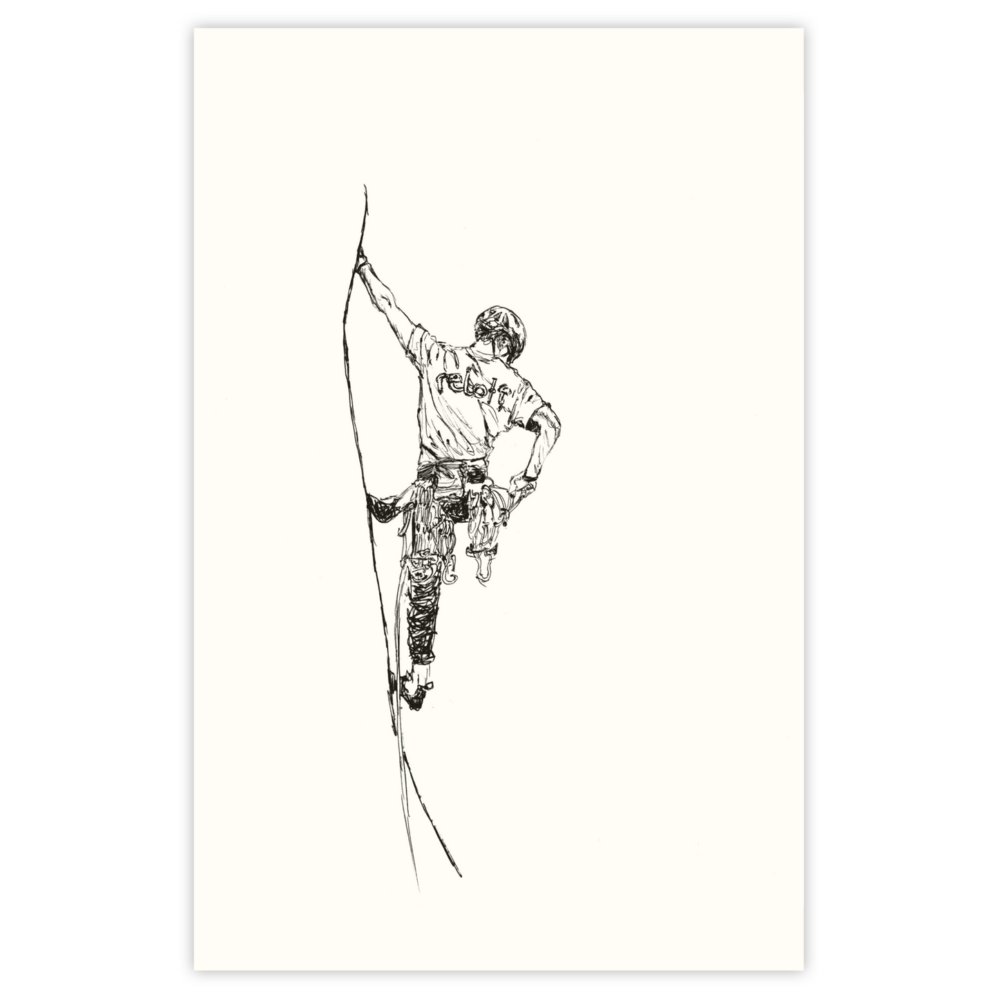 LD Climber - Paper Print