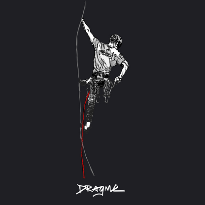 LD Climber T-Shirt - Smeared Black (made-to-order)