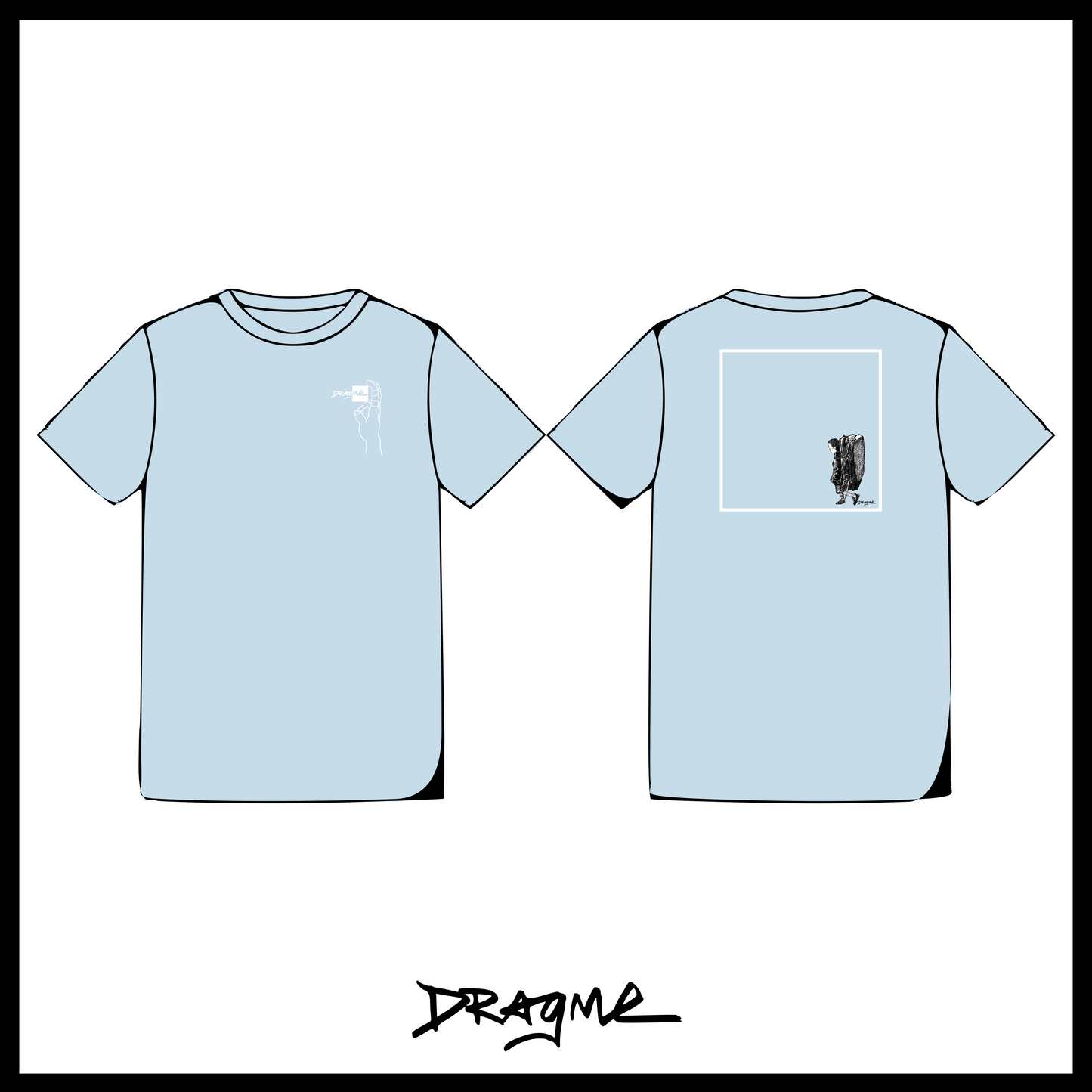 Lil Boulder Bro T-Shirt - Baby Blue