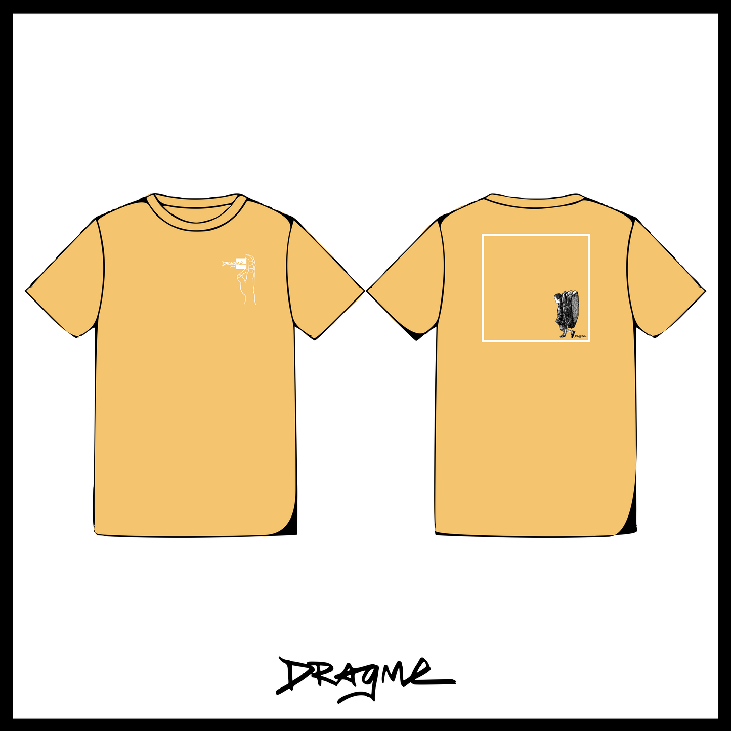 Lil Boulder Bro T-Shirt - Mustard