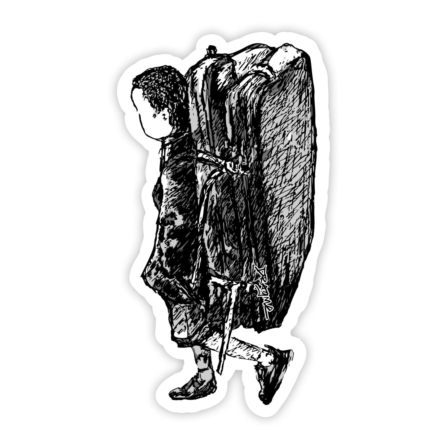 Lil Boulder Bro Sticker