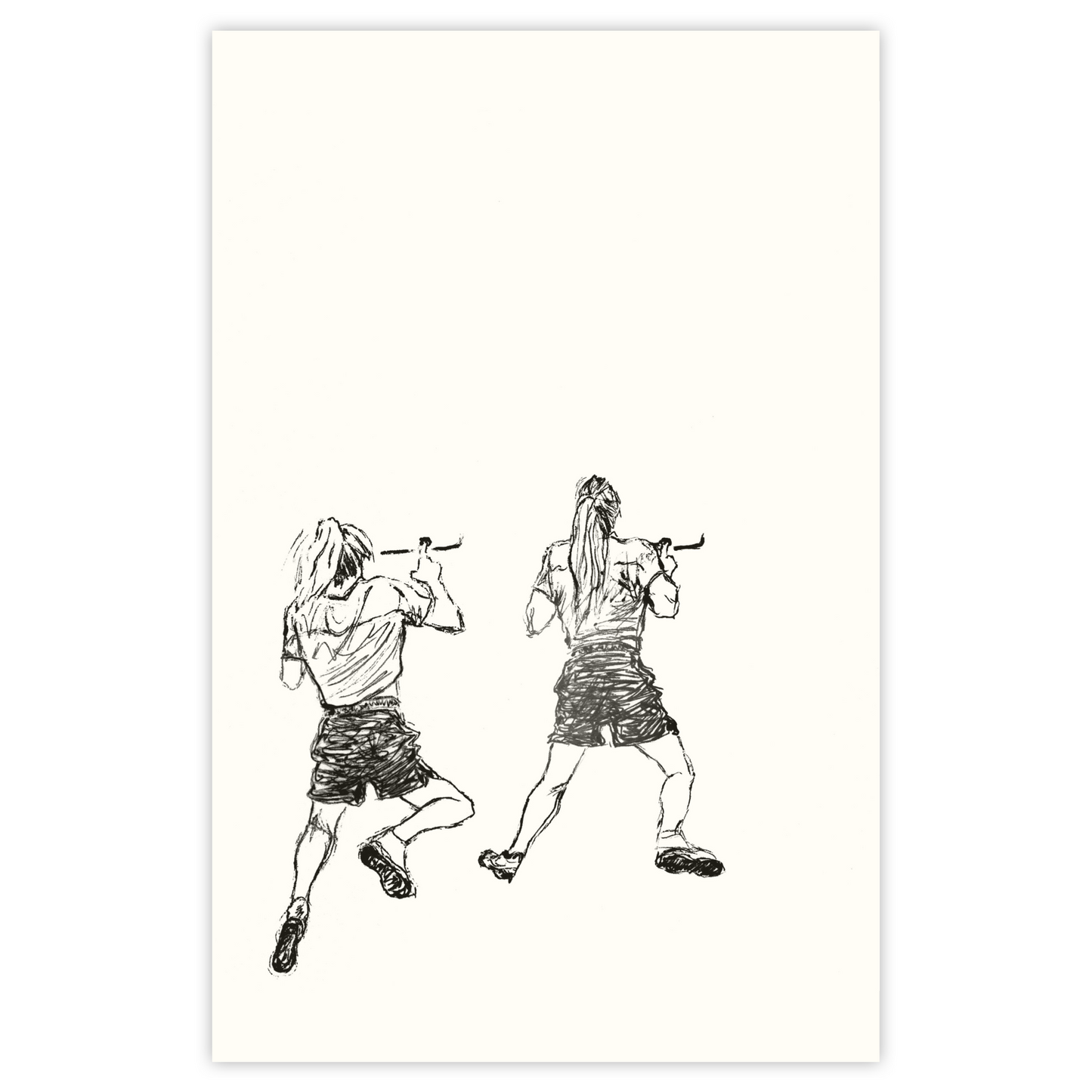 Mono Pullup - Paper Print