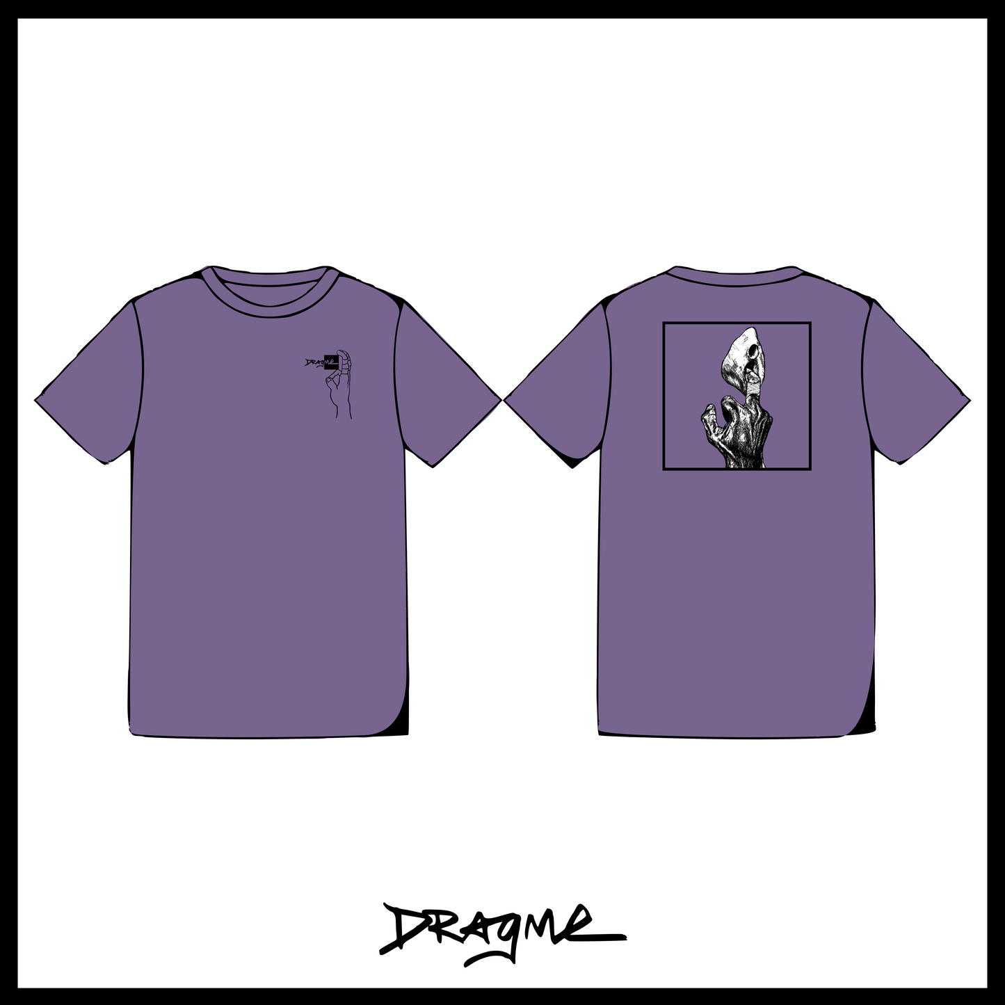 Monopocket T-Shirt - Grape