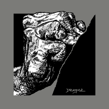 Moon Crimp 01 T-Shirt - Granite