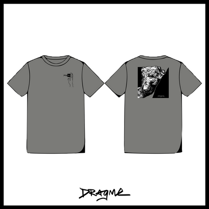 Moon Crimp 01 T-Shirt - Granite