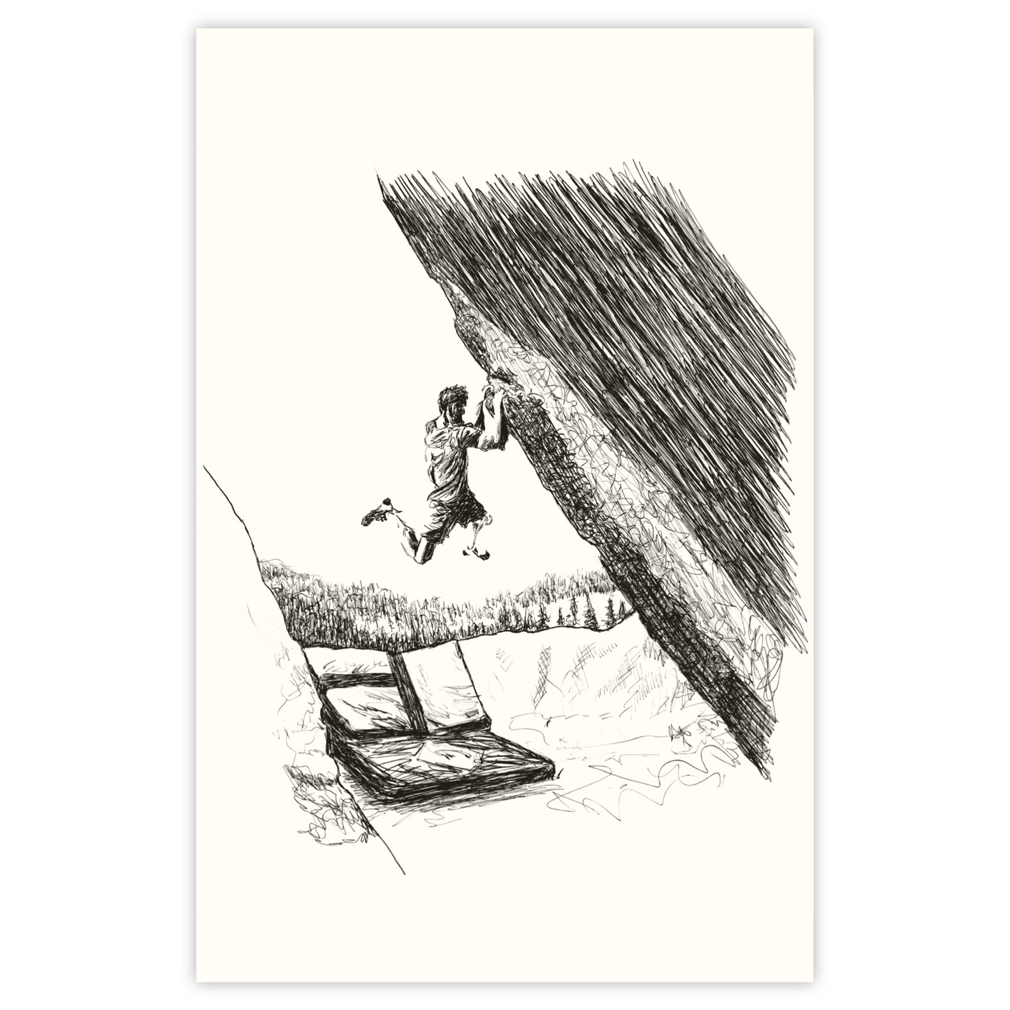 Old Man Winter - Paper Print