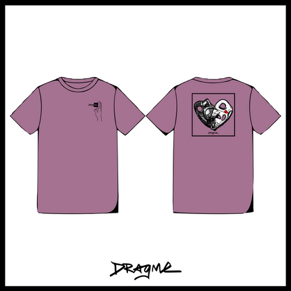 Open Heart 01 T-Shirt - Berry