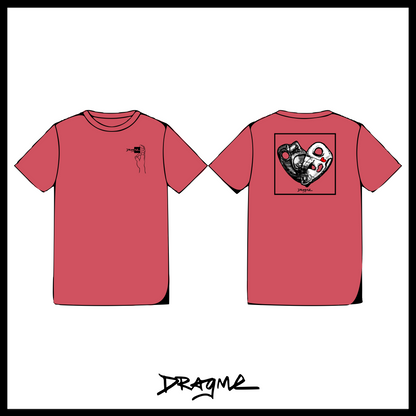 Open Heart 01 T-Shirt - Brick