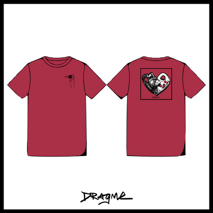 Open Heart 01 T-Shirt - Chili